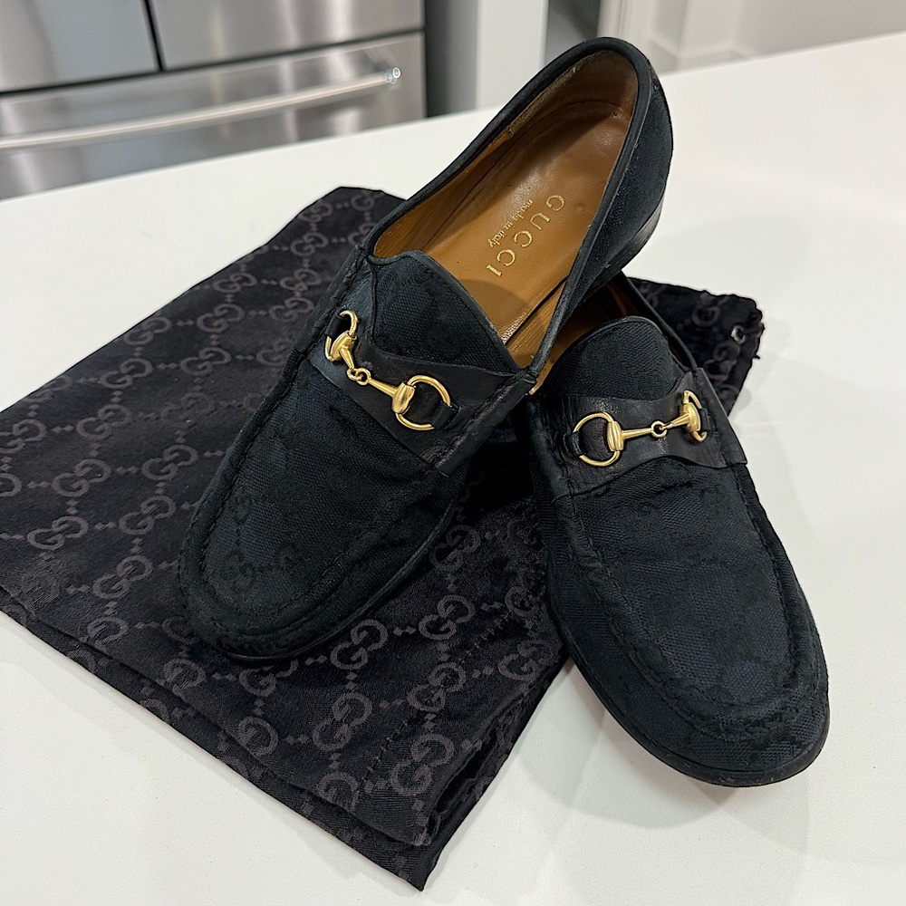 Women’s Vintage Gucci Loafers w/ Dust Bag, Size EU 8 / US 7.5